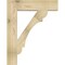 Ekena Millwork Olympic Block Rough Sawn Bracket, Douglas Fir, 6"W x 30"D x 38"H BKT06X30X38OLY05RDF - alternate 2